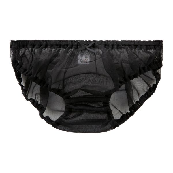 ラポーム La-Pomme by petite mignon シースルー スキャンティー フルバック レディース 日本製 単品