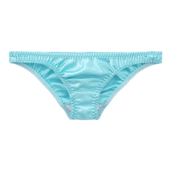 ラポーム La-Pomme サテン地 フルバック ショーツ レディース 日本製 単品