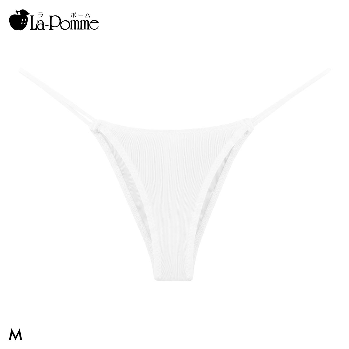 ラポーム GUS 極小 HB パンツ 下着 レディース 女性用(WH-ホワイト-M)