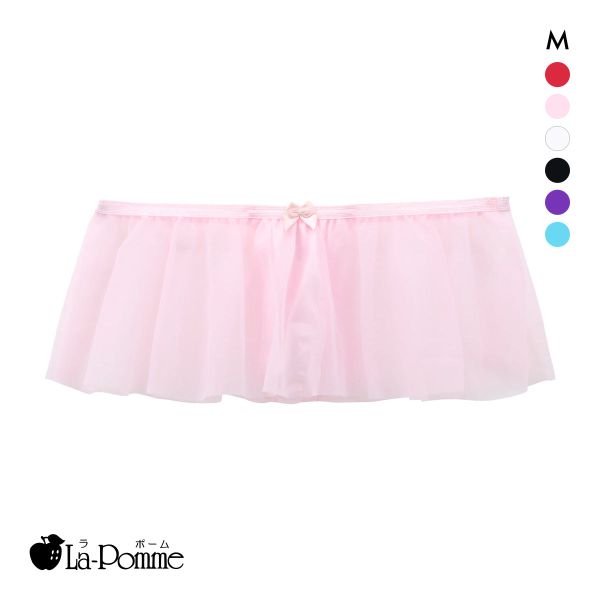 ラポーム フェリカ生地 スカート付き Tバック ショーツ レディース 日本製 La-Pomme