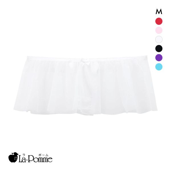 ラポーム フェリカ生地 スカート付き Tバック ショーツ レディース 日本製 La-Pomme