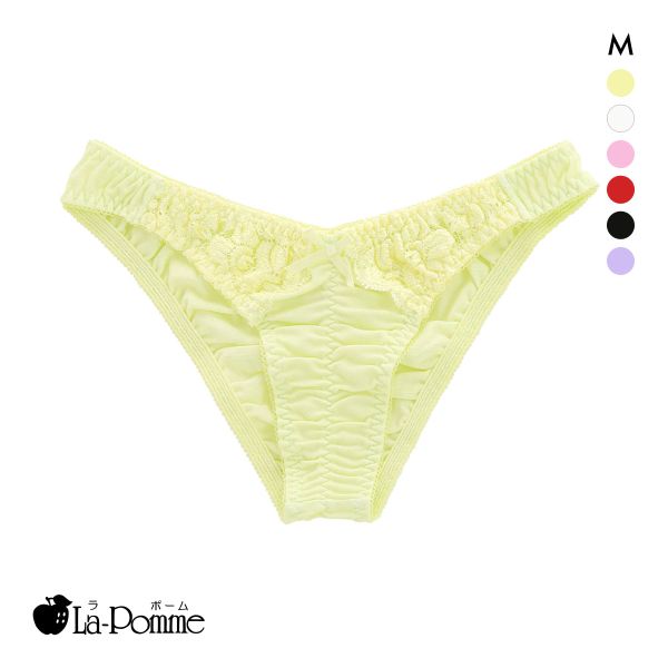 ラポーム くい込み フルバック ショーツ レディース 日本製 La-Pomme