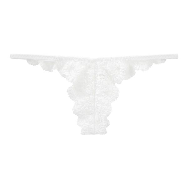 ラポーム La-Pomme サイドバインダー 総レース Tバック ショーツ レディース 日本製 単品