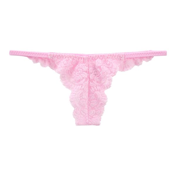 ラポーム La-Pomme サイドバインダー 総レース Tバック ショーツ レディース 日本製 単品