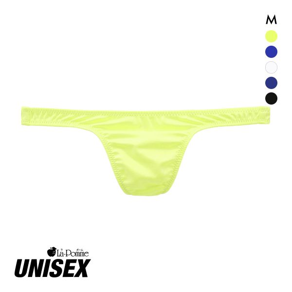 ラポーム ユニセックス スーパーWET 極小 ハギ無し Tバック ビキニ メンズ レディース La-Pomme UNISEX