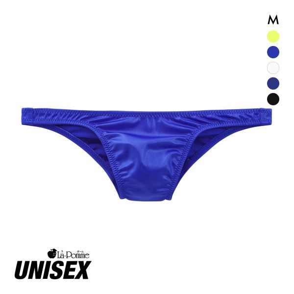 ラポーム ユニセックス スーパーWET 極小 ハギ無し ハーフバック ビキニ メンズ レディース La-Pomme UNISEX