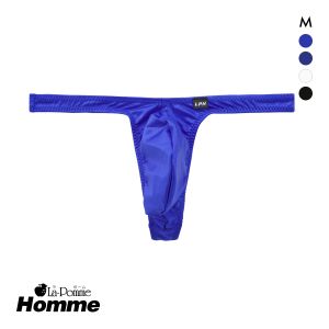 ラポーム オム スーパーWET フロントポーチタイプ Tバック ビキニ 日本製 メンズ 前とじ La-Pomme Homme