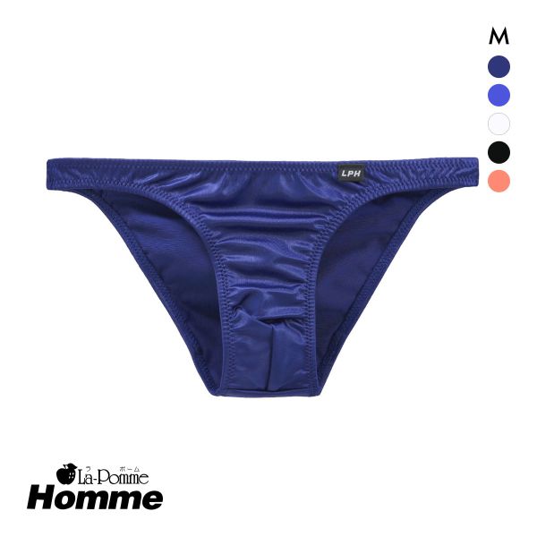 ラポーム オム スーパーWET フルバック ビキニ メンズ 前閉じ 日本製 La-Pomme Homme