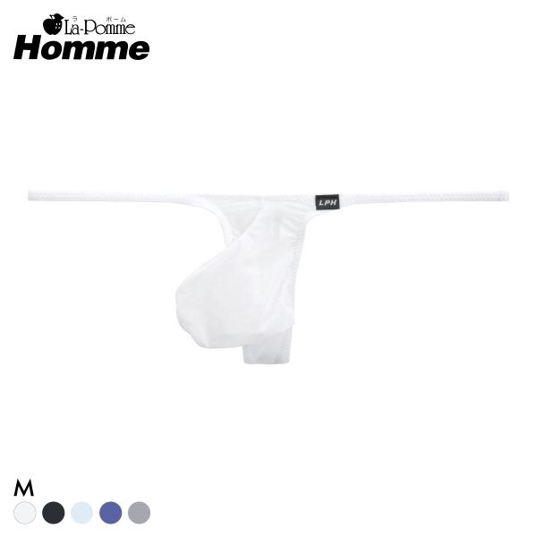 ラポーム オム GUS 極薄 Tバック ビキニ メンズ 前閉じ 日本製 La-Pomme Homme