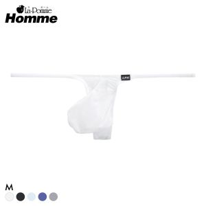 ラポーム オム GUS 極薄 Tバック ビキニ メンズ 前閉じ 日本製 La-Pomme Homme