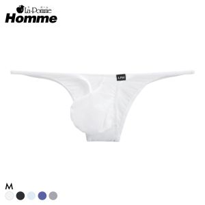 ラポーム オム GUS 極薄 ハーフバック ビキニ メンズ 前閉じ 日本製 La-Pomme Homme