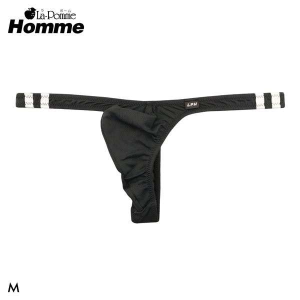 ラポーム オム MFS ブルマ風 マイクロ Tバック ビキニ メンズ 前とじ 日本製 La-Pomme Homme