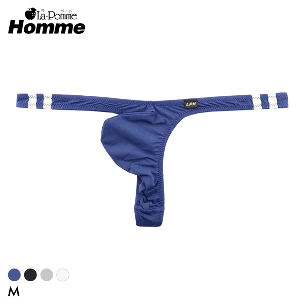 ラポーム オム MFS ブルマ風 マイクロ Tバック ビキニ メンズ 前とじ 日本製 La-Pomme Homme