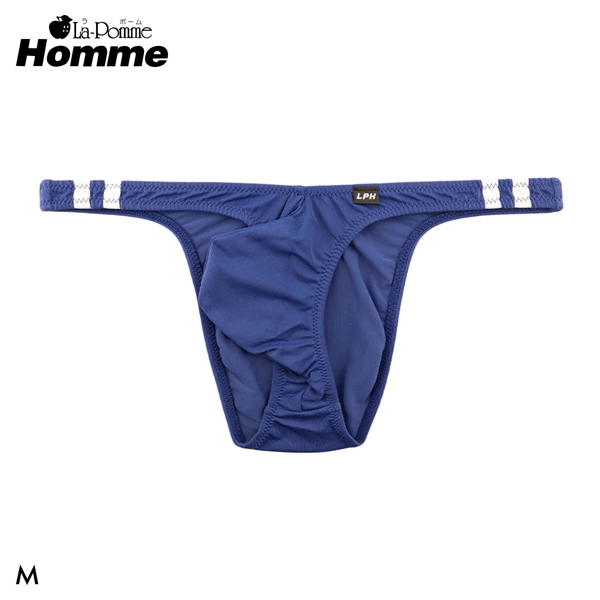 ラポーム オム MFS ブルマ風 マイクロ ハーフバック ビキニ メンズ 前とじ 日本製 La-Pomme Homme