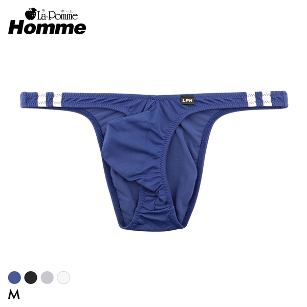ラポーム オム MFS ブルマ風 マイクロ ハーフバック ビキニ メンズ 前とじ 日本製 La-Pomme Homme