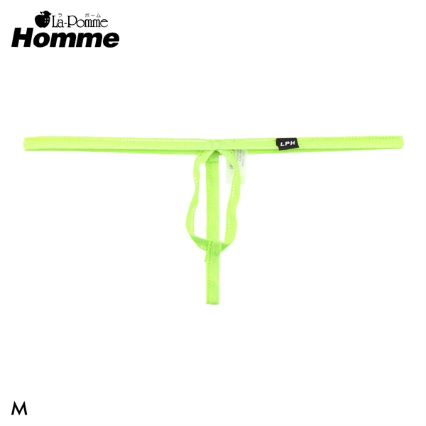 ラポーム オム ピコゴム穴あき Gストリング メンズ Tバック La-Pomme Homme