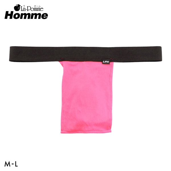 ラポーム オム ウエスト平ゴム ふんどし Tバック ビキニ メンズ 日本製 La-Pomme Homme