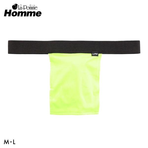ラポーム オム ウエスト平ゴム ふんどし Tバック ビキニ メンズ 日本製 La-Pomme Homme