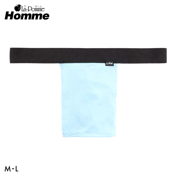 ラポーム オム ウエスト平ゴム ふんどし Tバック ビキニ メンズ 日本製 La-Pomme Homme