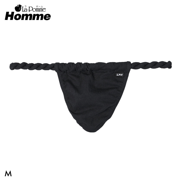 ラポーム オム ベア天 ふんどし Tバック ビキニ メンズ 日本製 La-Pomme Homme