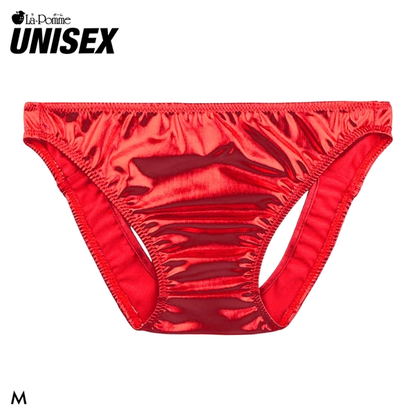 ラポーム ユニセックス メタリック Oバック ショーツ La-Pomme UNISEX 男女兼用