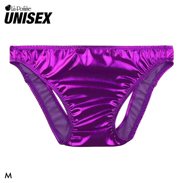 ラポーム ユニセックス メタリック Oバック ショーツ La-Pomme UNISEX 男女兼用