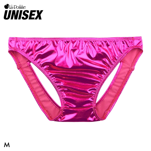 ラポーム ユニセックス メタリック Oバック ショーツ La-Pomme UNISEX 男女兼用