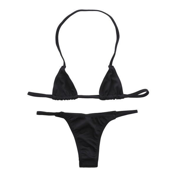 花音ワークス Kanon Works ライクラ 極小ブラ＆ショーツセット レディース KBS001 ラポーム La-Pomme