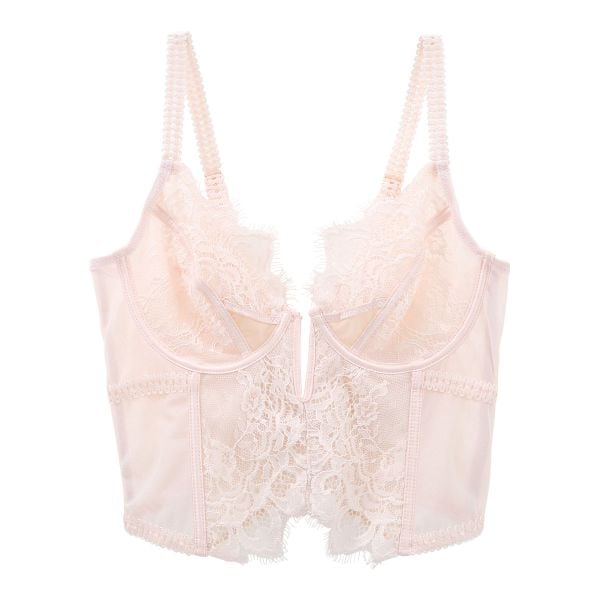 シークレットスタイル Secret Style ノンパテッド ロングブラ S M L LL コルセット トップ ビスチェ 単品