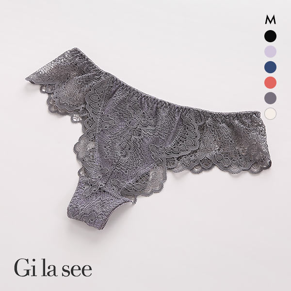 ギャラシー 美乳ブラ Tバック ショーツ 総レース 単品