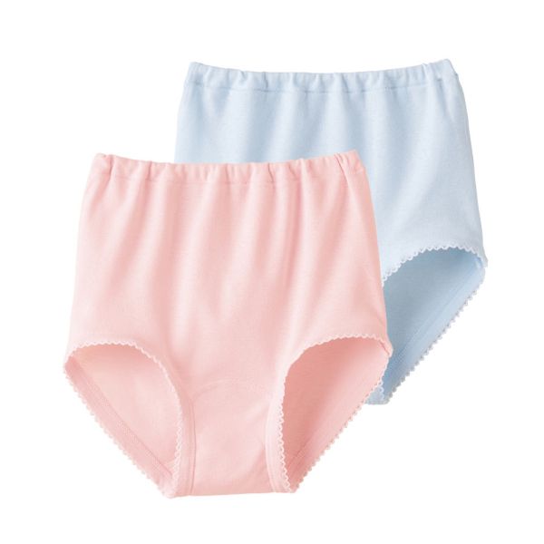 グンゼ GUNZE キッズ ジュニア 女児 ショーツ 2枚組 ガールズ 綿100％ 子供肌着 女の子