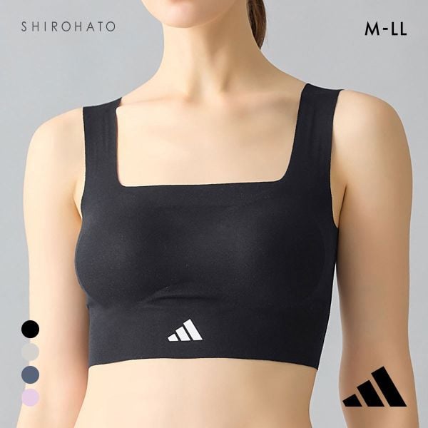 アディダス 無縫製ノンワイヤー ブラジャー adidas
