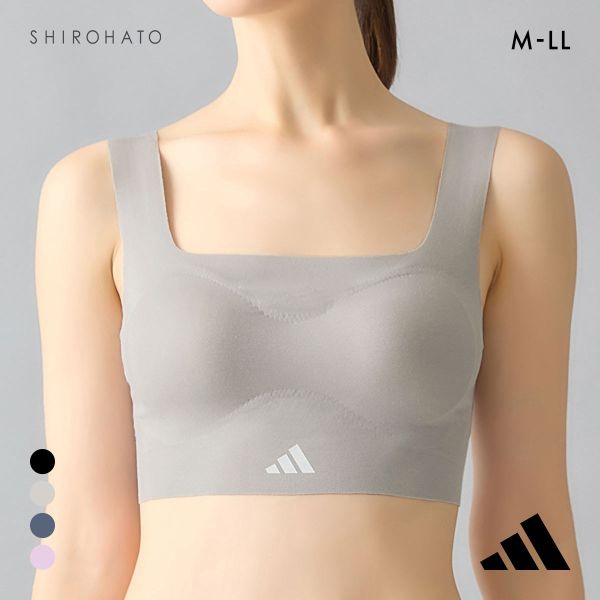 アディダス 無縫製ノンワイヤー ブラジャー adidas