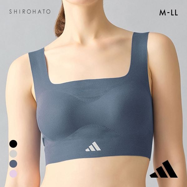 アディダス 無縫製ノンワイヤー ブラジャー adidas