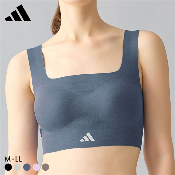 アディダス 無縫製ノンワイヤー ブラジャー adidas
