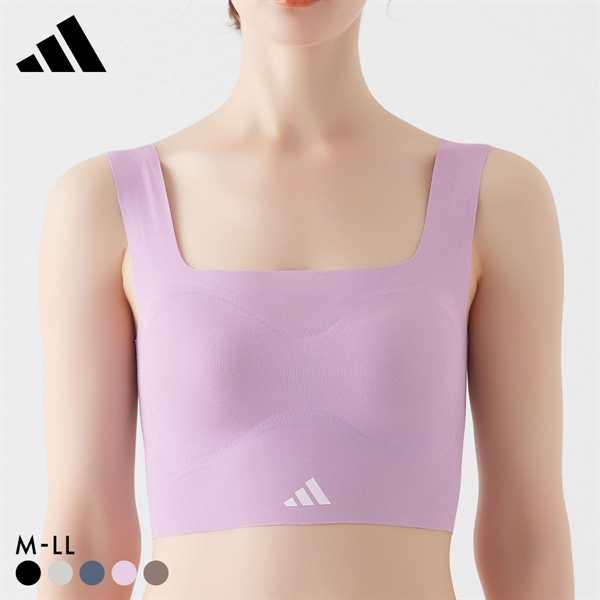 アディダス 無縫製ノンワイヤー ブラジャー adidas