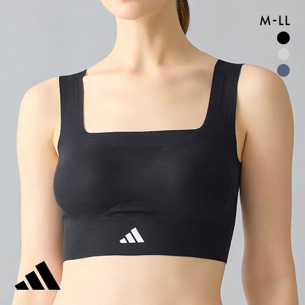 アディダス 無縫製ノンワイヤー ブラジャー adidas