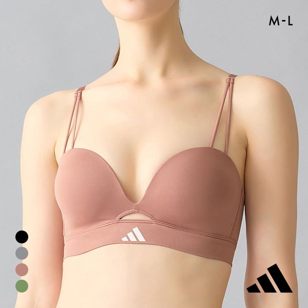 アディダス ノンワイヤー ブラジャー レディース adidas
