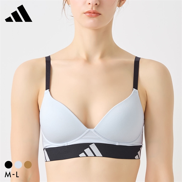 アディダス モールドカップ ノンワイヤー ブラジャー レディース ワイヤレス ブラ スポーツ adidas