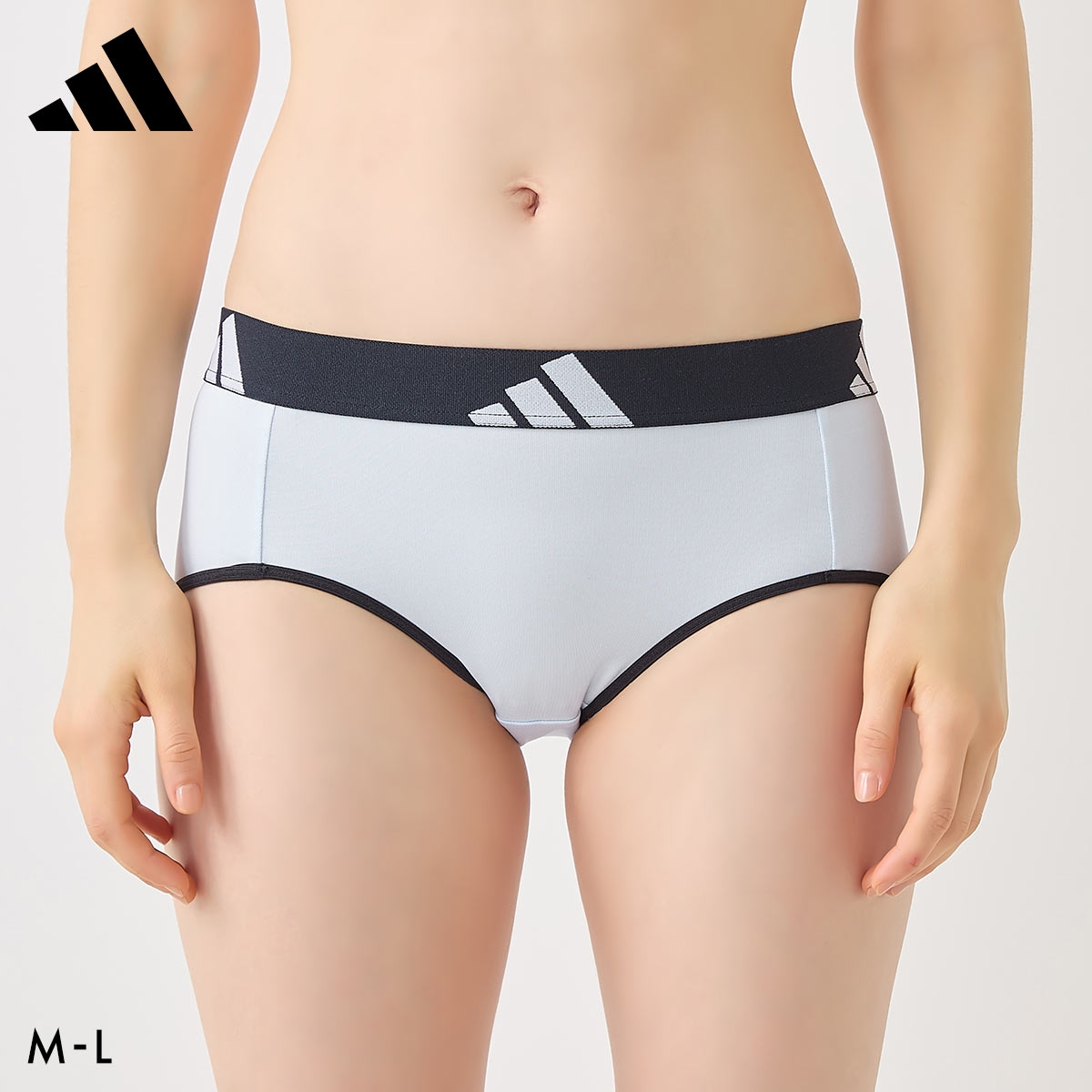 アディダス ハーフショーツ レディース スポーツ adidas(LBU-薄ブルー-M)