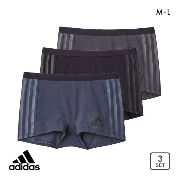 アディダス スリーストライプ ハーフショーツ 三枚セット adidas