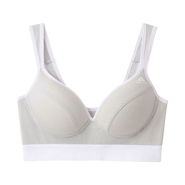 アディダス adidas スポーツブラ ノンワイヤー ブラジャー レディース ベーシック 吸汗速乾 ワイヤレスブラ 単品