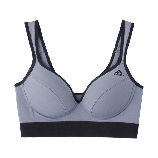 アディダス adidas スポーツブラ ノンワイヤー ブラジャー レディース ベーシック 吸汗速乾 ワイヤレスブラ 単品