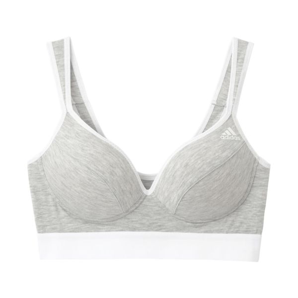 アディダス adidas スポーツブラ ノンワイヤー ブラジャー レディース ベーシック 吸汗速乾 ワイヤレスブラ 単品
