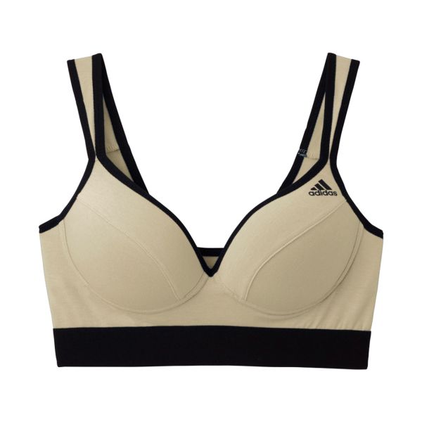 アディダス adidas スポーツブラ ノンワイヤー ブラジャー レディース ベーシック 吸汗速乾 ワイヤレスブラ 単品