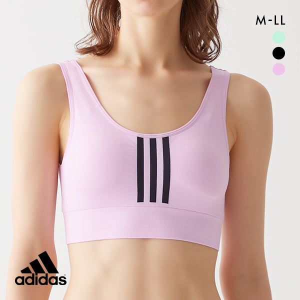 アディダス adidas ハーフトップ ノンワイヤーブラ レディース 単品