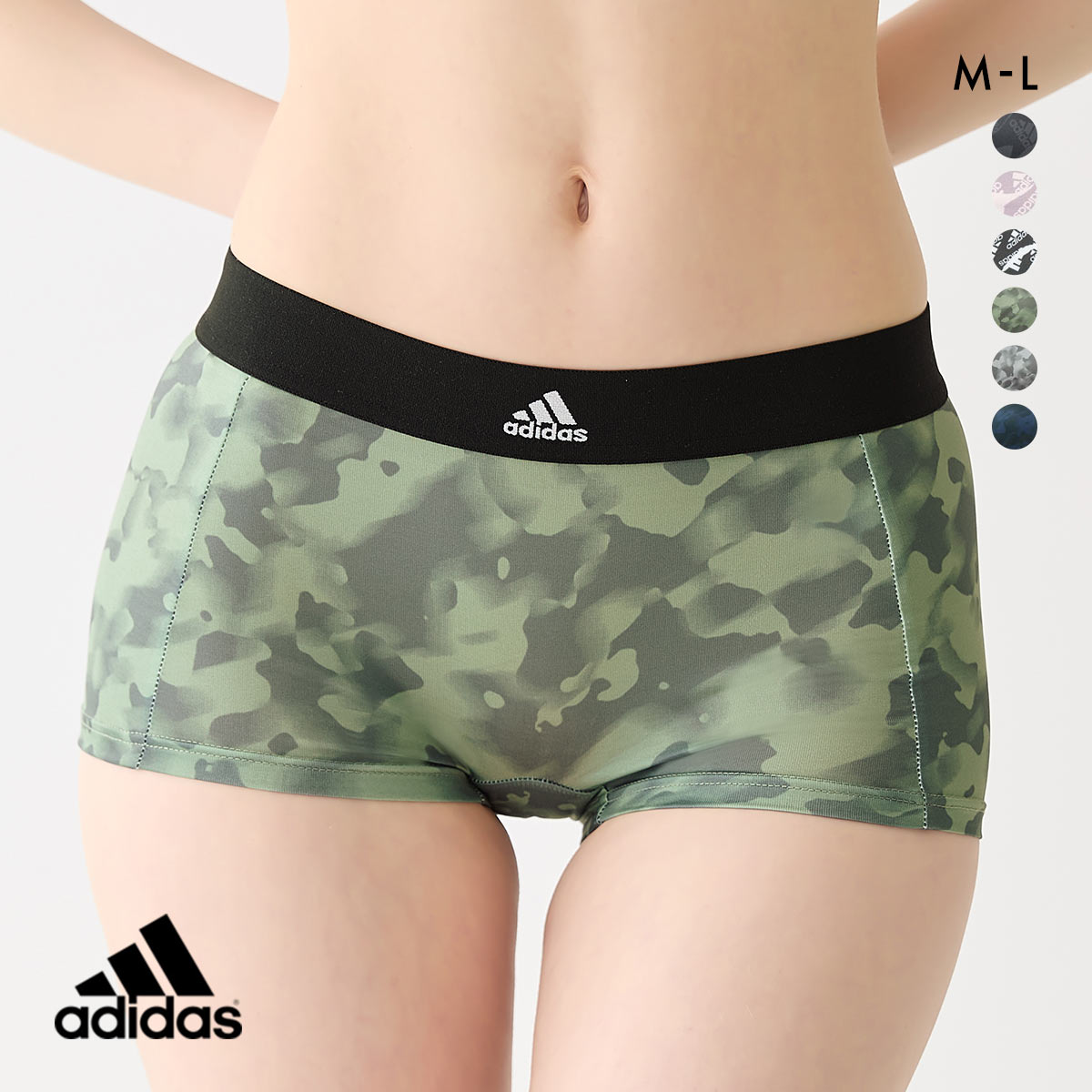 ハープ アディダス adidas ハーフショーツ ボーイレングス レディース