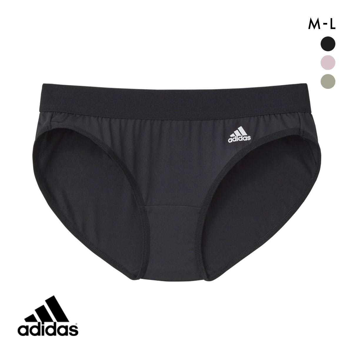 アディダス adidas ハーフショーツ スタンダード レディース スポーツショーツ 単品(BK-ブラック-M)