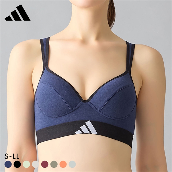 アディダス ノンワイヤー ブラジャー レディース adidas