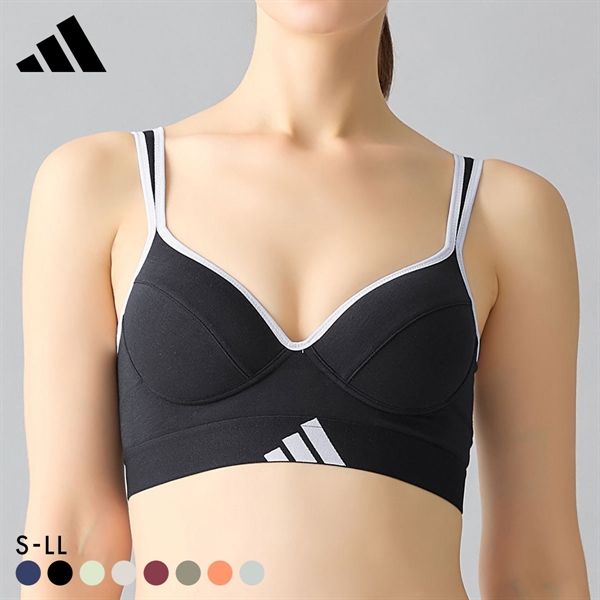 アディダス ノンワイヤー ブラジャー レディース adidas